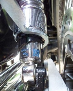 Moto Guzzi Sachs shock absorber adjust