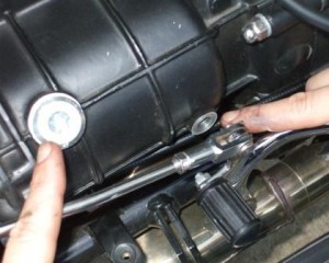 Oil plugs on Moto Guzzi transmission