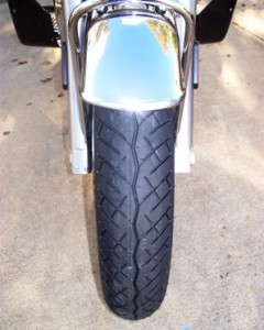 BT45 front tire on Guzzi California