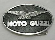 Moto Guzzi Logo Petwer Belt Buckle