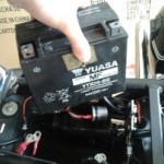 Replacing battery in Guzzi California